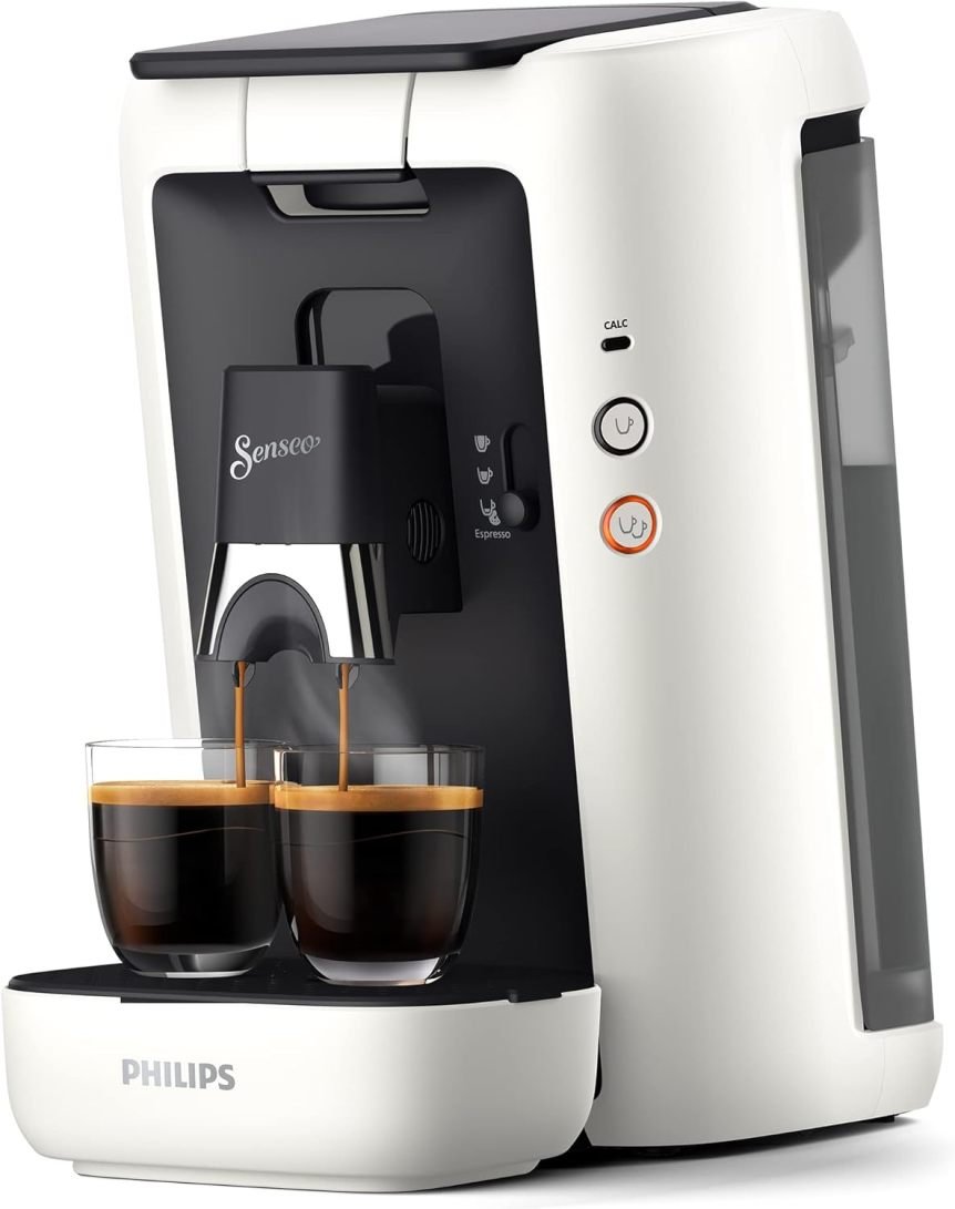 Philips Senseo Maestro CSA260/90 Macchina a cialde – Specialità di caffè con funzione memoria, serbatoio 1,2 L