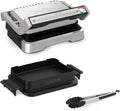 Tefal OptiGrill 4-in-1 GC776D10 – Grill a contatto con teglia, apertura piatta, 9 programmi, indicatore di cottura, grill e forno