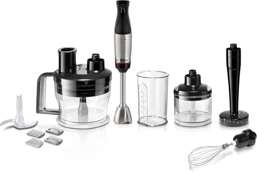 Bosch Frullatore a immersione ErgoMaster Serie 6 MSM6M673 – Apparecchio potente e versatile per la cucina