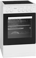 Bomann® Cucina elettrica a libera installazione 50 cm EHC 7939 – 4 piastre, forno 43 L, calore superiore/inferiore, 40-240 °C, teglia e griglia incluse