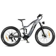 SAMEBIKE RS-A08 Bicicletta elettrica – Motore 750 W, batteria 48 V 17 Ah, pneumatici Fat, 45 km/h, nero