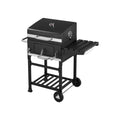 GRILLMEISTER Barbecue a carbone comfort Kansas – 106,5 × 103 × 71 cm – Articolo di seconda scelta, come nuovo