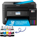 Epson EcoTank ET-4800 Stampante multifunzione A4 Wi-Fi con serbatoi d'inchiostro, fino a 3 anni di inchiostro inclusi, nera