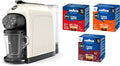 Lavazza A Modo Mio Deséa White Cream Macchina da caffè – Con 88 capsule assortite, 1500 W, serbatoio 1,1 L, contenitore fino a 10 capsule