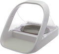 Sure Petcare SureFeed Distributore di cibo con microchip – Coperchio ermetico, compatibile con medaglietta RFID, cibo secco/umido, a batterie, bianco