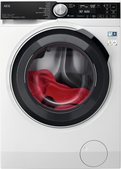 AEG L7WBA60680 Lavasciuga DualSense – 8 kg lavaggio, 5 kg asciugatura, classe D, dosaggio automatico, aggiunta bucato