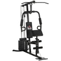 HOMCOM Stazione multifunzione regolabile – Lat machine e butterfly