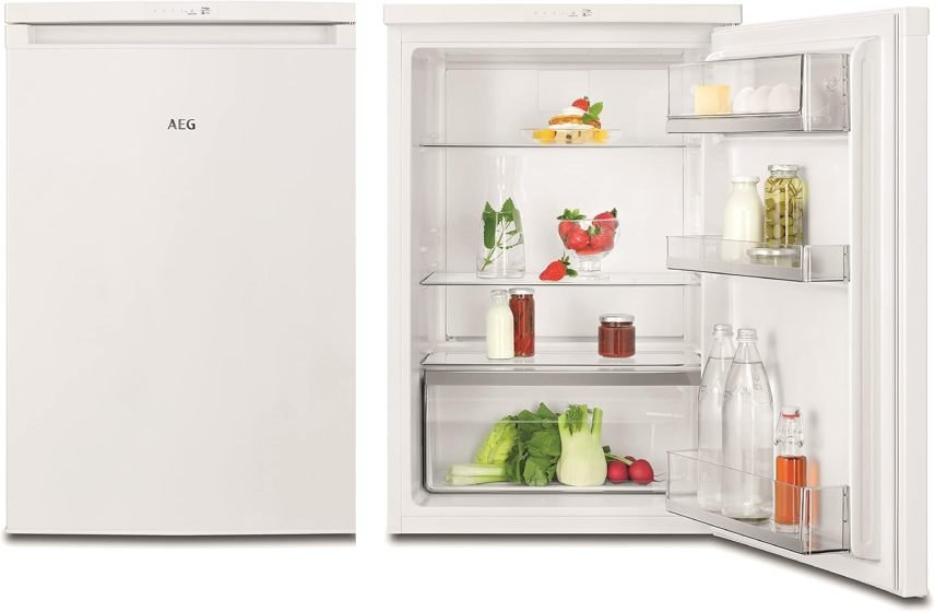 AEG RTS814DXAW Frigorifero da tavolo a libera installazione 134 L – Altezza 845 mm, classe D