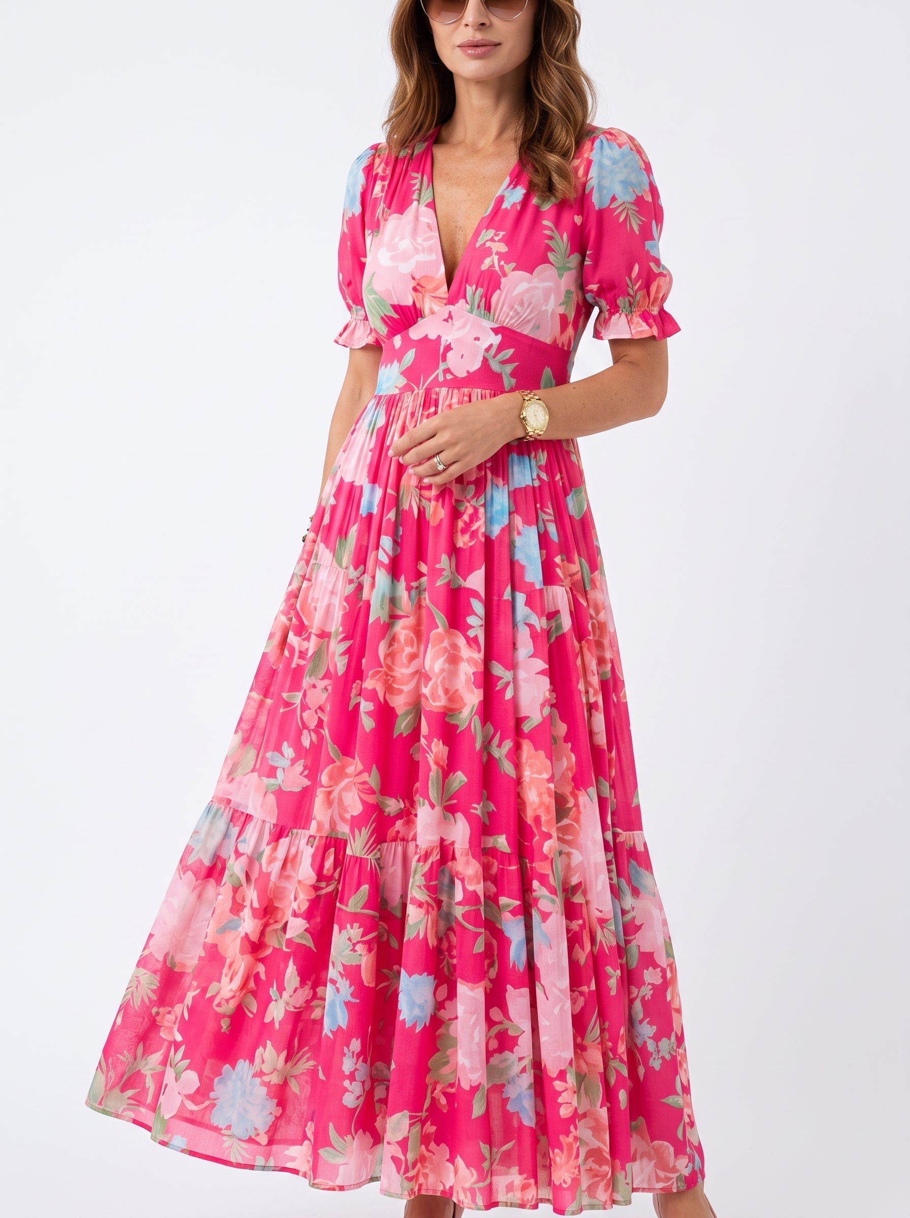 Ione | Abito Midi Floreale