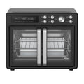 Midea Flexify™ French Door Airfryer Forno – Friggitrice ad aria multifunzione a doppia porta, 10 in 1, grande capacità, nera