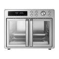 Midea Flexify™ French Door Airfryer Forno – Friggitrice ad aria multifunzione a doppia porta, grande capacità, 10 in 1, nera