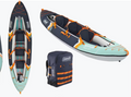 Kit kayak Sevylor Maui - Kayak gonfiabile per 3 persone per famiglia e amici