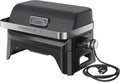Campingaz Attitude2go Barbecue portatile a gas – Barbecue da tavolo per balcone/campeggio, coperchio, termometro e griglia in ghisa