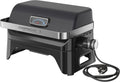 Campingaz Attitude2go Barbecue a gas portatile – Barbecue da tavolo per balcone/campeggio, coperchio, termometro e griglia in ghisa