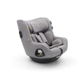 Bugaboo Owl by Nuna Seggiolino auto ISOFIX girevole 360° – Dalla nascita a 4 anni, 0–18 kg, gruppo 0+/1, scocca rinforzata, protezione laterale, grigio