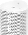 Sonos Roam 2 – Altoparlante leggero, portatile e impermeabile con Bluetooth, Wi-Fi, almeno 10 ore di durata della batteria e controllo vocale, interno/esterno, bianco