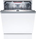 Bosch SMV6ZCX49E Serie 6 Lavastoviglie a scomparsa totale – Cassetto portaposate, programma Silence, PerfectDry con zeolite