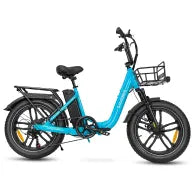 SAMEBIKE C05 Pro Bicicletta elettrica Fat Tire pieghevole con telaio basso – Batteria 36 V 13 Ah, motore 500 W