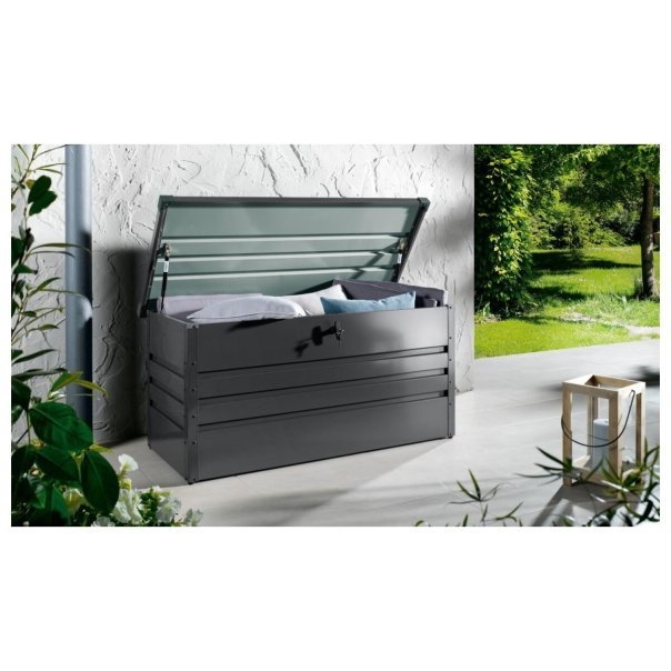 LIVARNO home Baule da giardino con serratura girevole e 2 chiavi – Articolo di seconda scelta, come nuovo