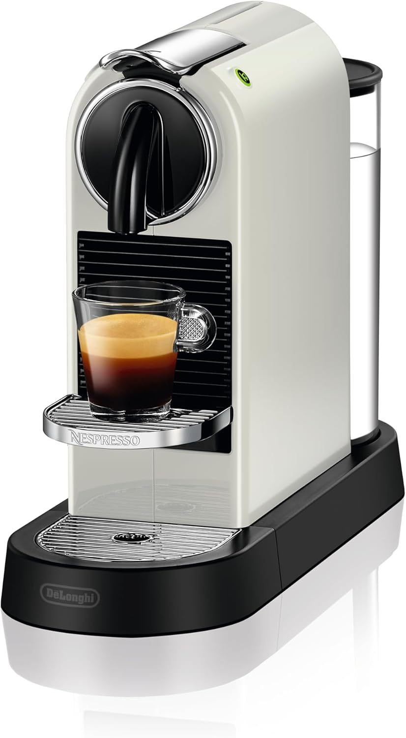Nespresso De'Longhi Citiz EN267.BAE Macchina da caffè con montalatte – Risparmio energetico, 1710 W, 1 L, nero