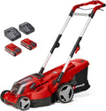 Einhell RASARRO 36/42 Kit Power X-Change Tosaerba a batteria – 36 V, larghezza 42 cm, fino a 725 m², motore brushless, cesto 50 L, mulching, 2 batterie 5,2 Ah + Twincharger