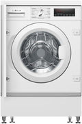 Bosch WIW28443 Serie 8 Lavatrice da incasso a carica frontale 8 kg, 1400 giri/min – 62 kWh/100 cicli, EcoSilence Drive, SpeedPerfect, VarioDrum, bianco