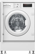 Bosch WIW28443 Serie 8 Lavatrice frontale da incasso 8 kg, 1400 giri/min – 62 kWh/100 cicli, EcoSilence Drive, SpeedPerfect, VarioDrum, bianco