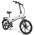 Bicicletta elettrica pieghevole SAMEBIKE 20LVXD30 350 W, ruote da 20 pollici, batteria 48 V 10,4 Ah