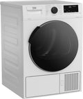Beko DHC742GXS b300 Asciugatrice a pompa di calore, carica frontale, 7 kg, profondità 50,8 cm, 15 programmi, asciugatura a sensore, antipiega