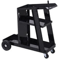 Carrello per saldatura/carrello da officina Durhand su ruote – 3 livelli