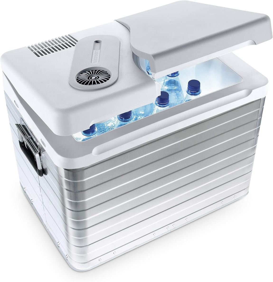 Mobicool Q40 AC/DC Frigo portatile elettrico in alluminio 39 L – 12/230 V, auto, camion, barca e camper