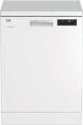 Beko BDFN26420W b300 Lavastoviglie a libera installazione/sottopiano – 14 coperti, motore Pro Inverter, TrayWash, HygieneIntense, 6 programmi, WaterSafe+, bianco