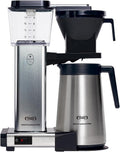 Moccamaster KBGT Macchina da caffè filtro con caraffa termica – Bianco sporco, 1,25 L