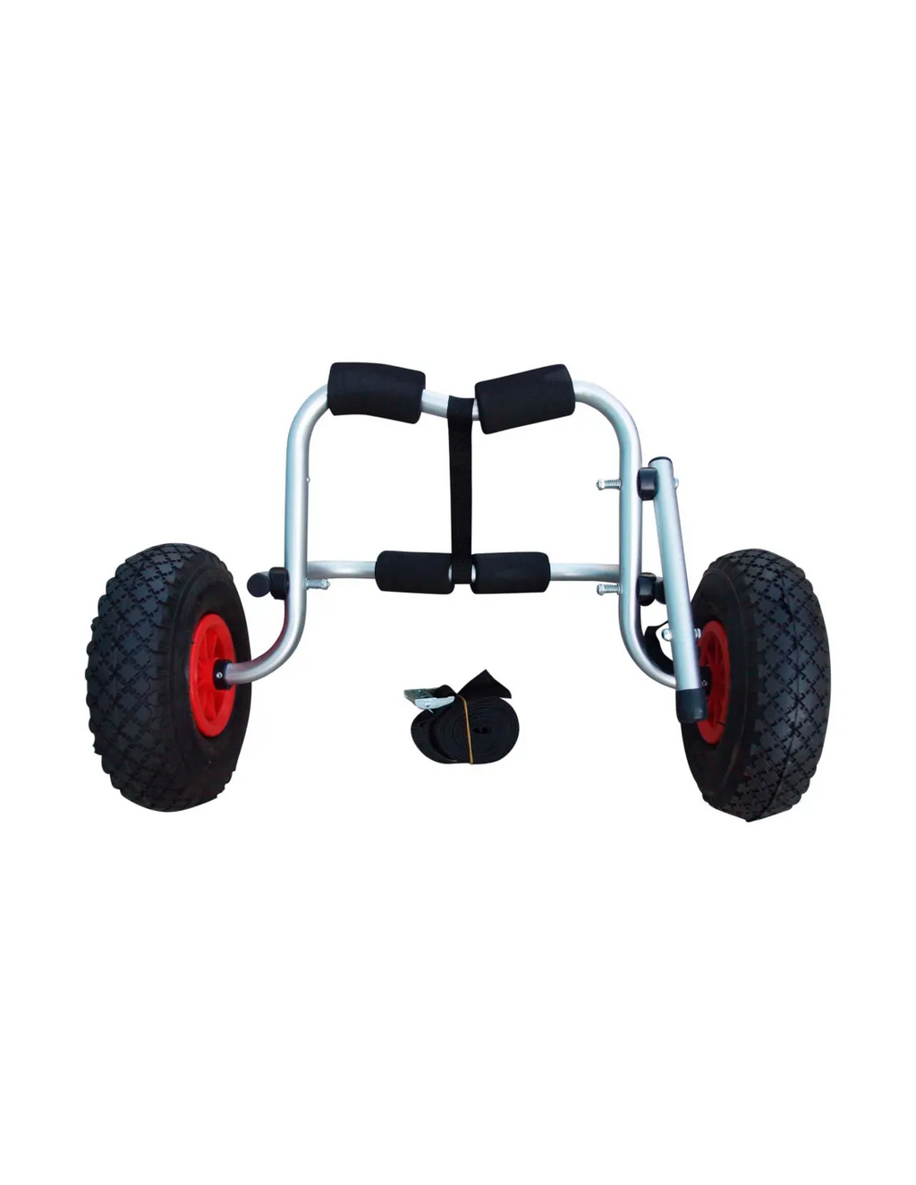 Carrello per kayak con cinghie – Per kayak, canoe e SUP, stabile e facile da manovrare