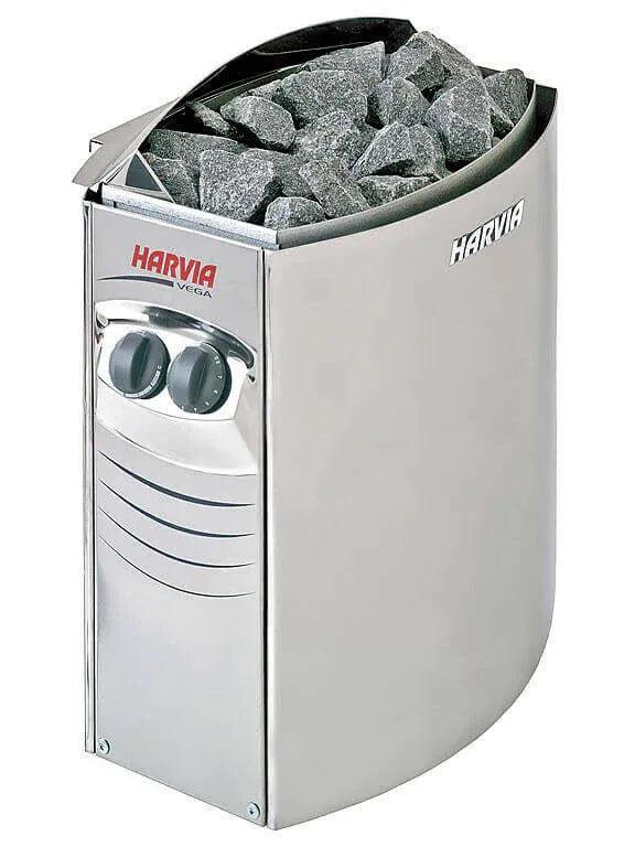 Harvia Vega BC80 Stufa elettrica per sauna 8 kW, per 7-12 m³, comando fisso