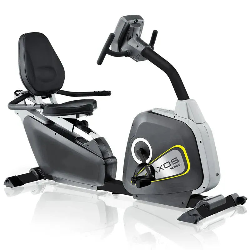 Kettler Cyclette semi-reclinata Axos Cycle R – Allenamento di resistenza confortevole a casa