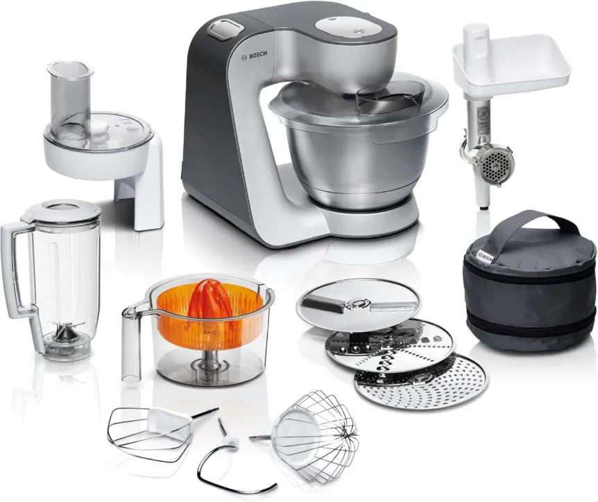 Bosch Robot da cucina Serie 4 MUM56340 – Assistente versatile per le preparazioni culinarie