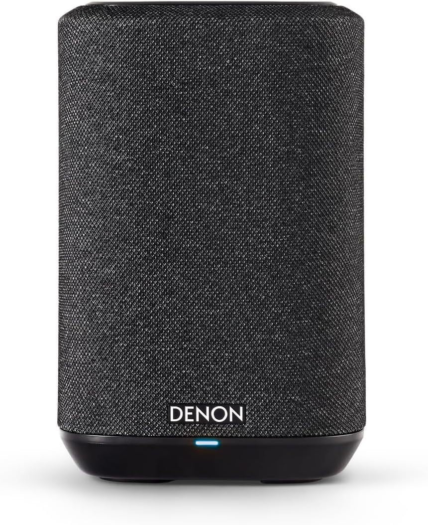 Denon Home 150 Altoparlante multiroom Hi-Fi – HEOS Built-in, Alexa integrata, Wi-Fi, Bluetooth, USB, AirPlay 2, audio Hi-Res, nero