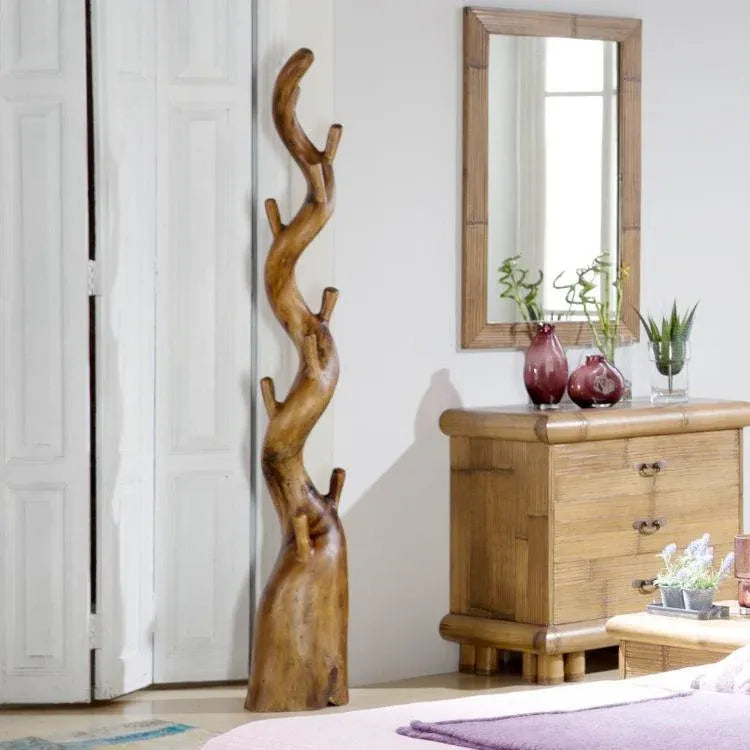 Appendiabiti SUAR Single – Legno naturale