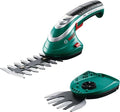 Bosch Isio Kit cesoia per erba a batteria – 3,6 V, lama 12 cm, distanza 8 mm, guanti da giardino XL e custodia morbida inclusi