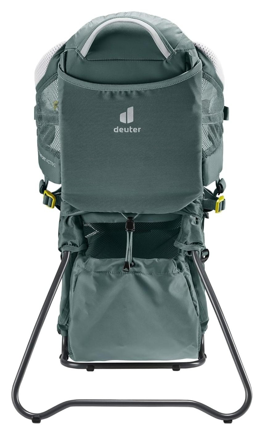 deuter Kid Comfort Active Zaino portabimbo da trekking leggero, 12 L, verde acqua (12 L/teal)