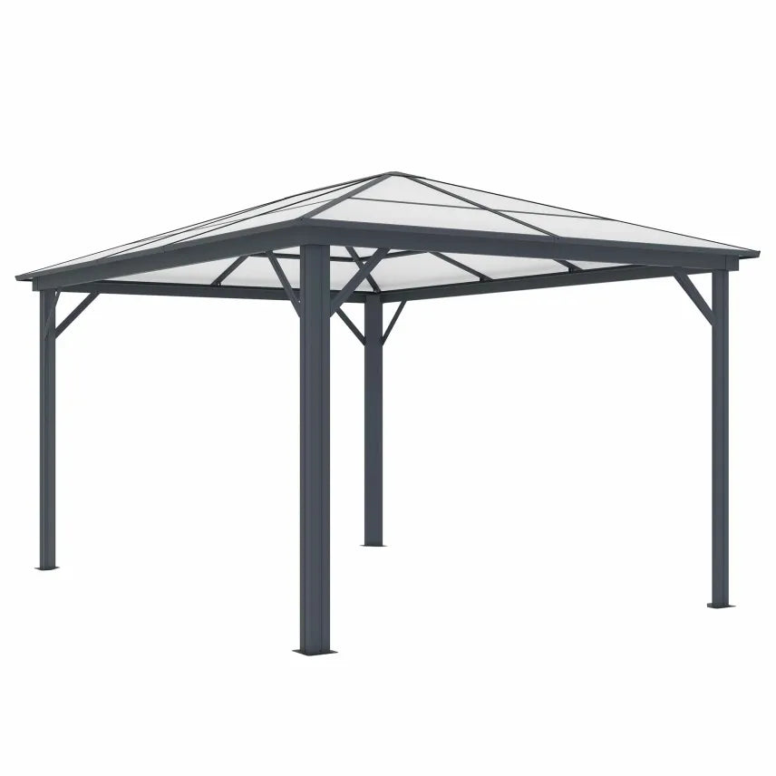 Fornorth Gazebo da giardino 300 × 395 × 251 cm