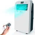 KLIM AC12000 Climatizzatore portatile 12.000 BTU edizione 2024 – Potente e silenzioso, deumidificazione integrata, ventilatore, raffrescamento, telecomando, protezione 5 anni