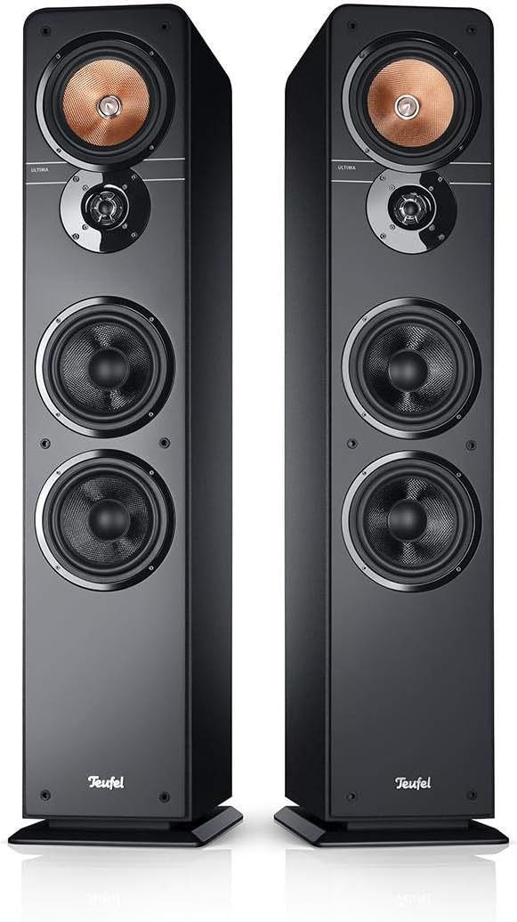 Teufel Ultima 40 Coppia di diffusori da pavimento stereo – Nero