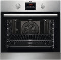 AEG Forno da incasso Serie 5 BPE53516AB – Cottura ventilata uniforme su 3 livelli, pirolisi, 25 programmi automatici, display touch LED, preriscaldamento rapido, nero