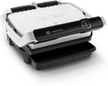 Tefal OptiGrill Elite GC750D16 Grill a contatto – 12 programmi, schermo digitale con livello di cottura, piastre rimovibili, acciaio inossidabile