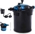 Scheppach PFS8000 Kit filtro a pressione per laghetto – Fino a 8.000 L – Portata 4.000 L/h – Chiarificatore UV-C 11 W con Spin Clean