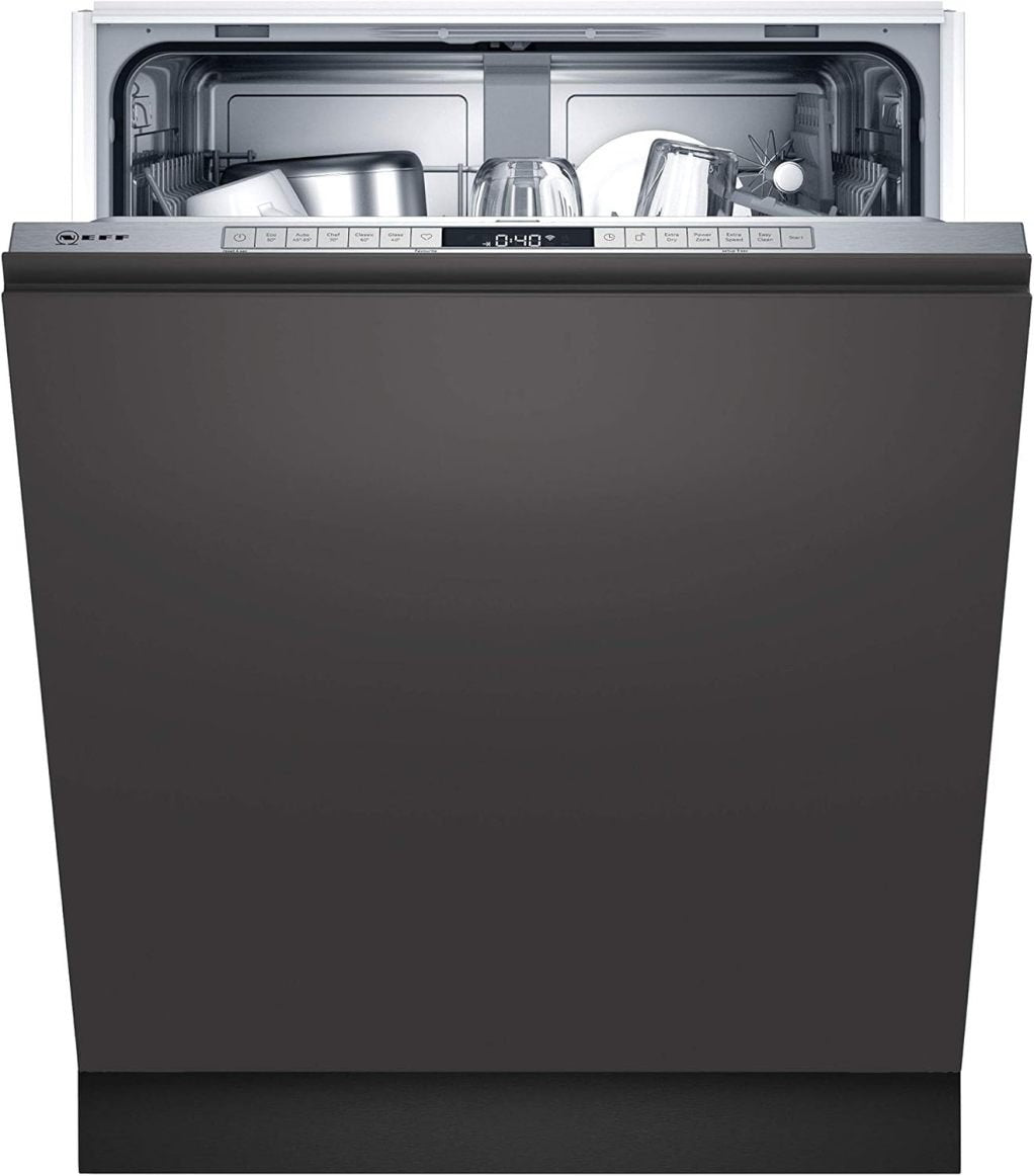 NEFF S155HTX15E N 50 Lavastoviglie completamente integrabile, 12 coperti, acciaio inox, altezza 81,5 cm