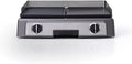 Cuisinart Hot Plate Entertaining Grill & Griddle – Plancha elettrica XL / Teppanyaki per la casa – Piastra antiaderente rimovibile, controllo temperatura a 2 zone fino a 260 °C