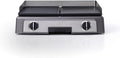 Piastra calda Cuisinart divertente griglia e piastra | Plancha elettrica XL/Teppanyaki per la casa | Piastra antiaderente removibile, regolabile